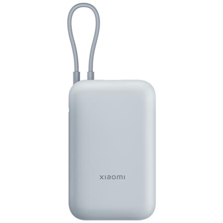 "Xiaomi 33W Power Bank 10000mAh (Integrated Cable) Ice Blue GL"