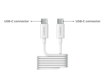 2-Power 100W USB-C to USB-C 2M