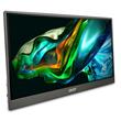 Acer LCD PM161QTbmiuuux 15,6" IPS LED Touch, 1920x1080, 1xMiniHDMI + 2xType-C + Audio Out, repro 1Wx2, VESA 75x75, Black