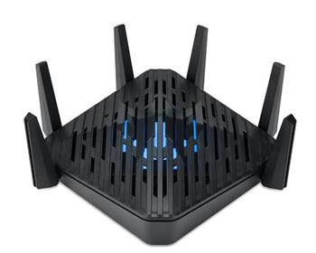 Acer Predator connect W6,router,WiFi 6E,802.11a/b/g/n/ac/ax,tri-band,1xWAN 2.5Gb/s,4xLAN 1Gb/s,MU-MIMO,Cotrex 4-core 2GH