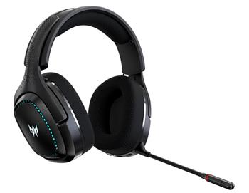 Acer Predator Galea 550 - bezdrátová herní sluchátka BT + wireless 2.4RF přes uši; 50mm neodymové měniče