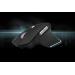 Acer Smart Fit Vertical Mouse - Black, Wireless RF 2.4GHz + BT (2x) + USB, vertikální (pro praváky), citlivost 8000 DPI