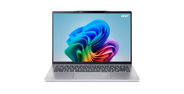 Acer Swift 14 AI (SF14-61T-R7AY) Copilot+ PC Ryzen AI 9/32GB/1TB SSD/14" WUXGA/Win 11 Home/stříbrná