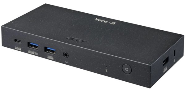 Acer Vero MST Dock M33 100W PD Black, EU plug (Retail pack)