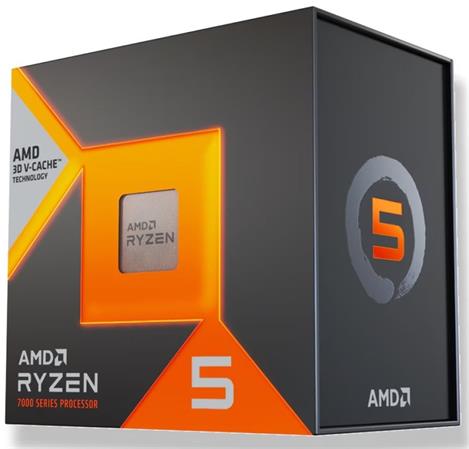 AMD Ryzen 5 6C/12T 7500X3D (4.5GHz,102MB,65W,AM5) AMD Radeon Graphics/box bez chladiče