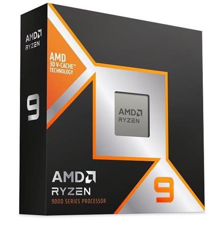 AMD Ryzen 9 12C/24T 9900X3D (4.4/5.5GHz,140MB,120W,AM5) AMD Radeon Graphics/bez chladiče
