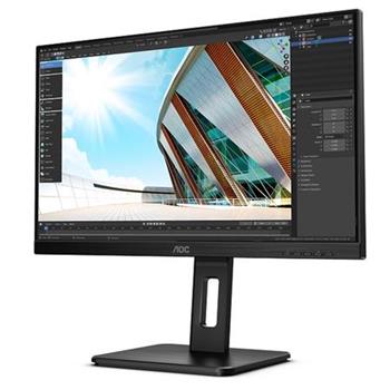 AOC LCD 27P2Q 27" IPS/1920x1080@75Hz/4ms/300cd/VGA/DVI/HDMI/DP/4xUSB/Repro/Pivot/HAS/VESA