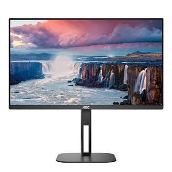 AOC LCD 27V5C 27" IPS/1920x1080@75Hz/1ms/300cd/20mil:1/1000:1/HDMI/DP/4xUSB/USB-C/Repro/Pivot/VESA