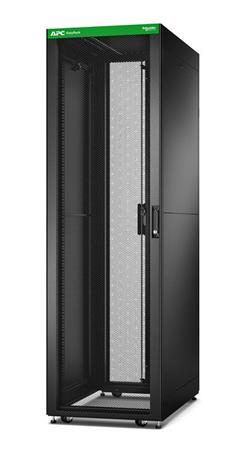 APC Easy Rack 600mm/42U/1100mm, se střechou a bočními panely, černý