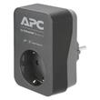 APC Essential SurgeArrest, 1 Ausgang, schwarz, 230 V, Deutschland