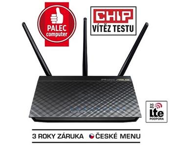 ASUS RT-AC66U B1, Dvoupásmový Wireless-AC1750 Gigabit Router