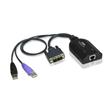 ATEN KA7166-AX DVI USB Virtual Media KVM Adapter WITH SMART CARD READER