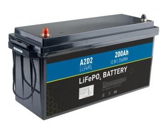 Avacom A2D2 baterie LiFePO4 12,8V 200Ah M8 (REPT cells)