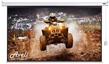 AVELI elektrické projekční plátno, 399x224 (16:9) 180"