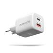 AXAGON ACU-PQ100W GaN nabíječka do sítě 100W, USB-C + USB-A, pro notebooky a telefony