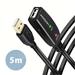 AXAGON ADR-205, USB 2.0 A-M -> A-F aktivní prodlužovací / repeater kabel, 5m