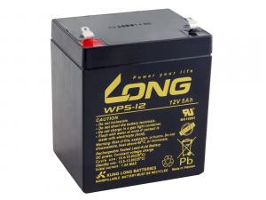 Baterie Long 12V 5Ah olověný akumulátor F1 (WP5-12 F1)