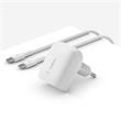 Belkin BOOST CHARGE™ 20W USB-C Power Delivery PPS nástěnná nabíječka + 1m USB-C na USB-C kabel, bílá