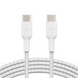 Belkin BOOST CHARGE™ USB-C/USB-C kabel, 1m, bílý - odolný - 2pack