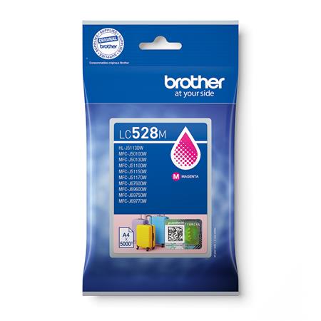 Brother LC528M (inkoust magenta, 5000 str.)