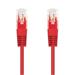 C-TECH Kabel patchcord Cat5e, UTP, červený, 0,5m
