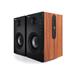C-TECH reproduktory aktivní SPK-550BT, 2.0, Bluetooth, 20W, USB, SD, dálkové ovládání, dřevěné