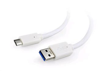 CABLEXPERT Kabel USB 3.0 AM na Type-C kabel (AM/CM), 1,8m, bílý