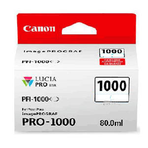 Canon cartridge PFI-1000 Y Yellow Ink Tank/Yellow/80ml