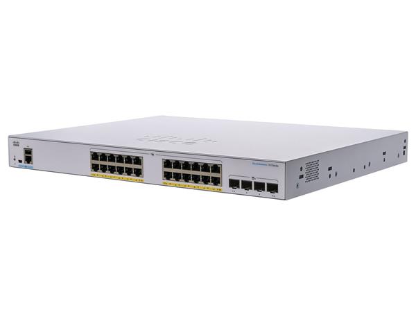 CBS350 Managed 24-port GE, Full PoE, 4x10G SFP+