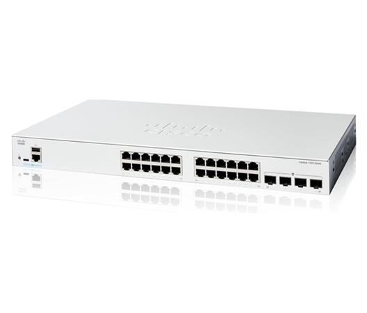 Cisco Catalyst switch C1200-24T-4X (24xGbE,4xSFP+,fanless) - REFRESH