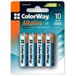 Colorway alkalická baterie AA/ 1.5V/ 8ks v balení/ Blister