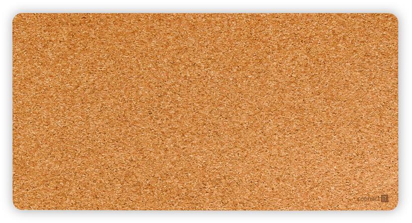 CONNECT IT CorkPad korková podložka pod klávesnici a myš HNĚDÁ