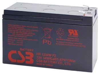 CSB baterie 12V 9Ah F2 HighRate (HR 1234W)