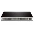 D-Link DGS-1210-52MP/ME 48-Port 10/100/1000BASE-T PoE + 4-Port 1 Gbps SFP Metro Ethernet Managed Switch, 370W