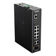 D-Link DIS-200G-12S 12 Port L2 Industrial Smart Managed Switch with 10 x 1GBaseT(X) ports & 2 x SFP ports
