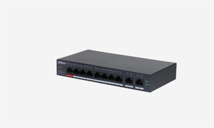 Dahua Switch DH-CS4010-8ET2GT-11010-Port Cloud Managed Desktop Switch with 8-Port PoE