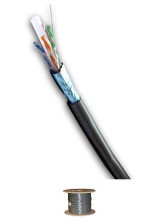 DATACOM FTP drát CAT6 PVC,Eca 500m cívka šedý