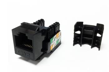 DATACOM Keystone RJ45 UTP CAT6 (DUAL) MINI černý