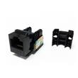 DATACOM Keystone RJ45 UTP CAT6 (DUAL) MINI černý