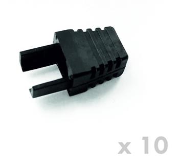 DATACOM Manžetka pro plug RJ45 černá (10ks)
