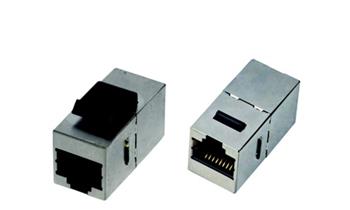 DATACOM Panelová spojka STP CAT5E 2xRJ45 (8p8c) přímá