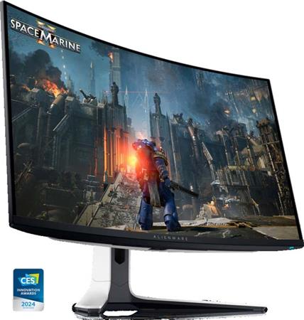 Dell Alienware AW3225QF/LCD 32"/0,03ms/1000:1/(3840x2160) 240Hz/NVIDIA G-SYNC/DP/HDMI 2.1/USB/zakřivený/IPS panel/cerny