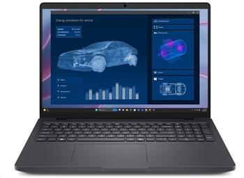 DELL Pro Max 16 MC16255 Copilot+/Ryzen AI 7 PRO 350/32GB/512GBSSD/16" IPS FHD+/RTX PRO 500 6GB/W11P/3Y ProSpt/šedá/bezAC