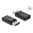 Delock Adaptér z rozhraní DisplayPort na Mini DisplayPort 8K s podporou HDR a HDCP – obousměrný