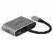 Delock Adaptér z USB Type-C™ na HDMI a VGA s portem rozhraní USB 3.0 a PD