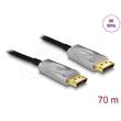 Delock Aktivní optický kabel DisplayPort 1.4 8K 70 m