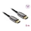 Delock Aktivní optický kabel DisplayPort 2.1 8K 60 Hz 40 Gbps 5 m