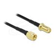 Delock Anténní kabel SMA samec na SMA samice LMR/CFD100 5 m low loss