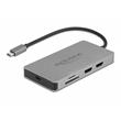 Delock Doková stanice USB Type-C™ 4K - duální HDMI MST / USB 3.2 / SD / LAN / PD 3.0