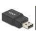 Delock Externí USB zvuková karta se zvukovým adaptérem Plug & Play se 2 x stereofonními konektory 3,5 mm pro PC, laptop